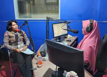 JADI NARASUMBER, INI YANG DIBAHAS KASAT LANTAS POLRES GOWA SAAT TALK SHOW DIRADIO GAMA