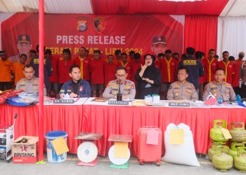 Polda Sulsel Tangkap  847 Orang selama Operasi Pekat Lipu 2024