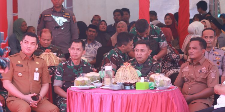 Sekretaris Daerah Takalar Dampingi Pangdam XIV/HSN dalam Peresmian 2664 Titik Sumber Air Program TNI AD