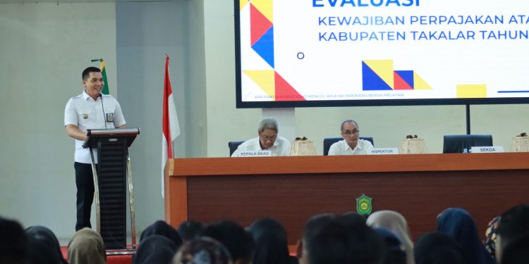 Wakili Pj. Bupati, Sekda Takalar Buka Monitoring dan Evaluasi Kewajiban Perpajakan Atas Dana Desa Kabupaten Takalar Tahun 2024