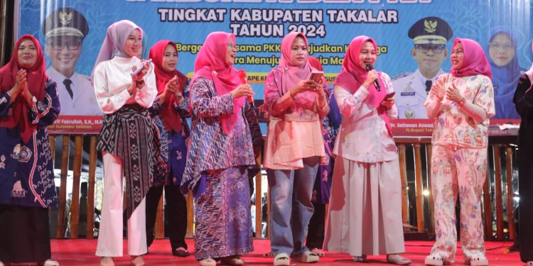 Pj Ketua TP PKK Hadir di Malam Ramah Tamah Jambore Kader TP PKK Kabupaten Takalar