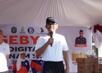 Pj. Bupati Takalar Buka Gebyar ASN Digital Qris Tahun 2024 dirangkaikan dengan Senam Bersama