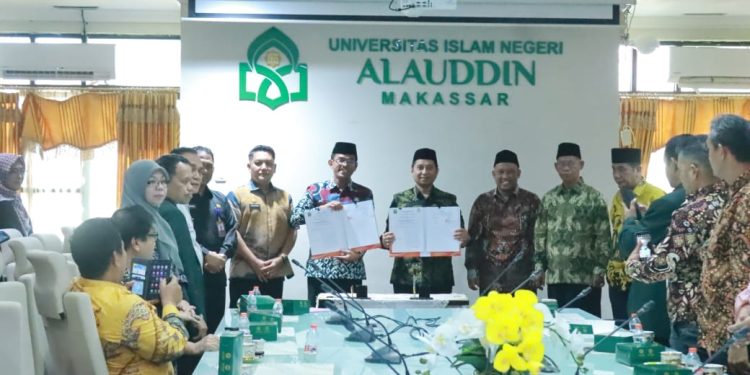 Pj. Bupati Takalar Teken MoU dengan Universitas Islam Negeri Alauddin Makassar