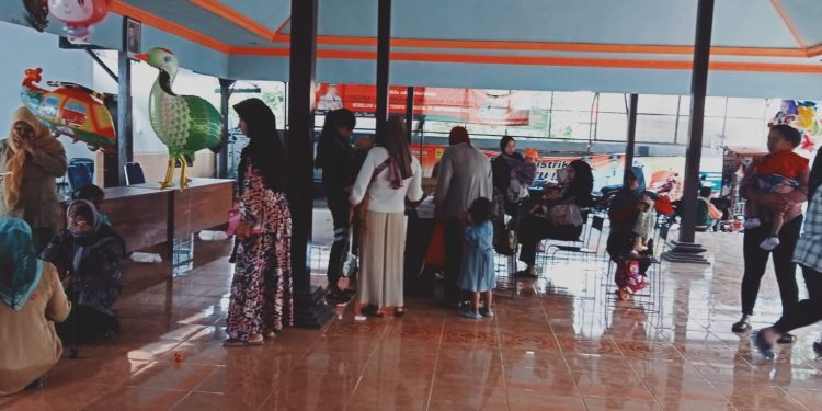 Posyandu balita pakisrejo berjalan lancar dan kondusif