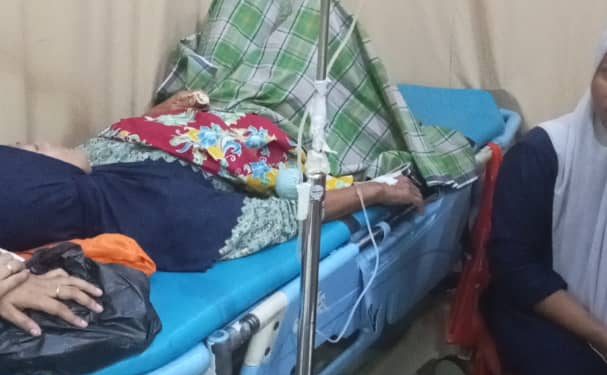 Polsek Pallangga Polres Gowa Tangani Kasus Keracunan Massal di Pangkabinanga