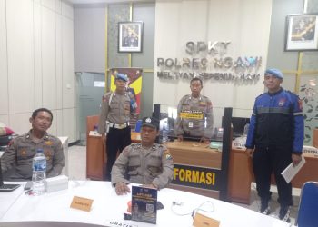 Dini Hari, Provos Polres Ngawi Cek Ruangan