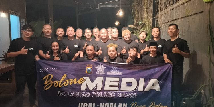 Tingkatkan Kesadaran Berlalu Lintas, Polres Ngawi Gelar Sarasehan Bersama Netizen