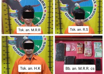 Polres Nganjuk Ungkap Jaringan Pengedar Narkotika Jenis Pil Koplo : Tiga Tersangka Ditangkap