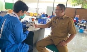 Takmir Masjid Asy-Syifa RSUD dr. Iskak Galang Donor Darah