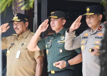 Polri dan TNI Bersinergi untuk Kunjungan Presiden Jokowi