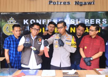 Polres Ngawi Sukses Ungkap Kasus Pemalsuan Obat Tikus