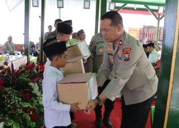 Gelar Program Jum’at Curhat, Polres Nganjuk Berdayakan Tiga Pilar Tingkat Desa dalam Harkamtibmas