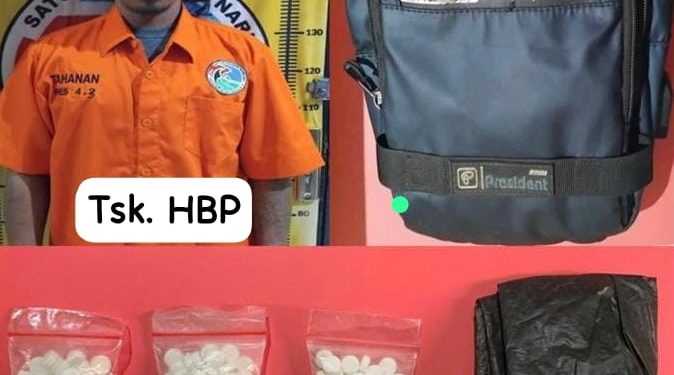 Pengedar Pil Dobel L Ditangkap di Didalam Angkringan Kopi