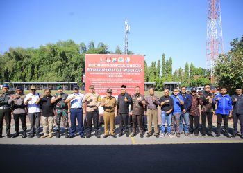 Polres Madiun Mantapkan Kesiapan Pilkada dengan Apel Gelar Pasukan dan Deklarasi Damai