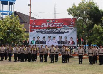 Apel Gelar Pasukan, Langkah Serius Pengamanan Pilkada Serentak 2024 Polres Kendal