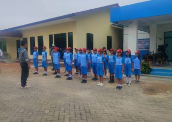 Sat Lantas Polres Toraja Utara Bentuk Karakter Siswa Usia Dini melalui Pelatihan Polisi Cilik