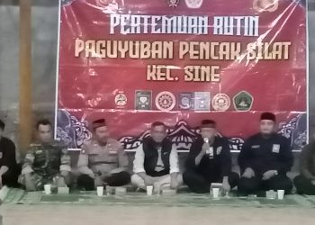 Perguruan Silat di Sine Adakan Pertemuan Rutin Jelang Pilkada Ngawi