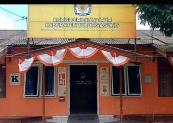 Pendaftaran 4 Pasang Bacakada  di KPU Tulungagung Berjalan Lancar Dan Kondusif