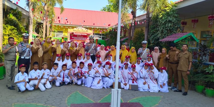 Sambut HUT Polantas, Satlantas Polres Gowa Gencarkan Program Police Go To School