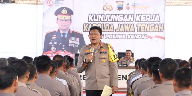 Kapolda Jateng Tegaskan Polres Kendal untuk Jaga Netralitas Jelang Pilkada