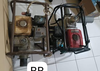 Polres Nganjuk Tangkap Komplotan Pencuri Pompa Air Irigasi di Kecamatan Baron, Tanjunganom, dan Patianrowo