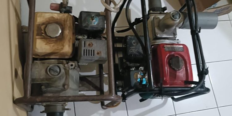 Polres Nganjuk Tangkap Komplotan Pencuri Pompa Air Irigasi di Kecamatan Baron, Tanjunganom, dan Patianrowo