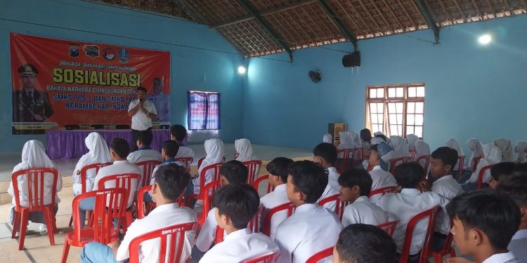 Cegah Lahgun Narkoba, Polres Ngawi Giatkan Binluh