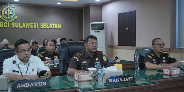 Wakajati Sulsel Ikuti Pre Launching Kejaksaan Corporate University Gagasan Badan Diklat