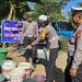 Hadapi Musim Kemarau, Satlantas Polres Gowa Berbagi Air Bersih Ke Warga