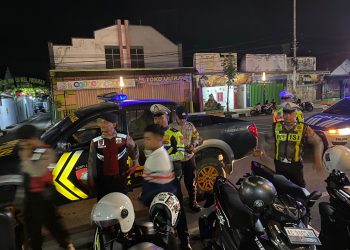 Polres Nganjuk, Cegah Tindak Kejahatan Jalanan dengan Pola Patroli SREG