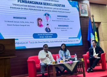 Pj.Bupati Jeneponto Beri Kuliah Umum di Universitas Negeri Jakarta, Bahas Ketahanan Pangan di Tengah Krisis Iklim dan Pangan Global