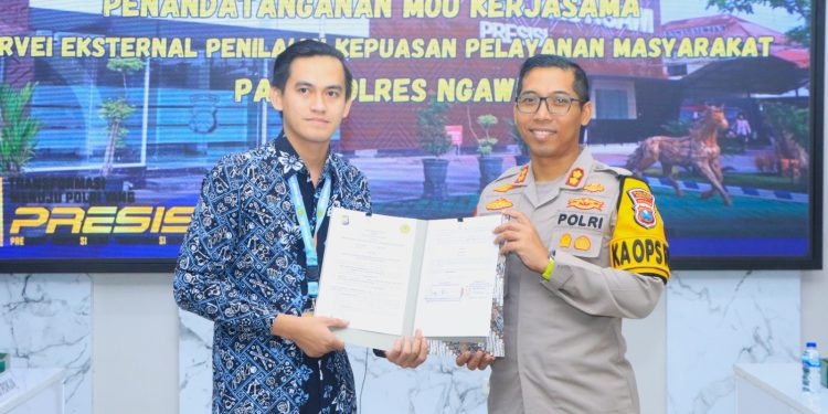 Hasil Survei IKM Polres Ngawi Tahun 2024 Cenderung Meningkat