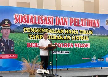 Tingginya Korban Jebakan Tikus Beraliran Listrik di Sawah, Polres Ngawi Lakukan Sosialisasi