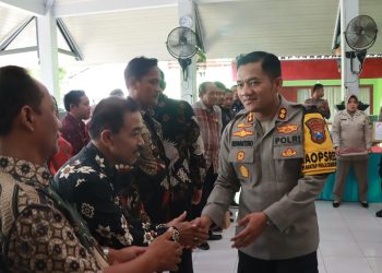 Kapolres Nganjuk Gelar Silaturahmi Kamtibmas, Upaya Cooling System dan  Pupuk Sinergisitas Jelang Pilkada Serentak 2024