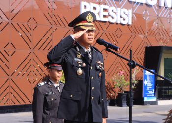 Wakapolres Pimpin Upacara Hari Kesaktian Pancasila di Polres Ngawi