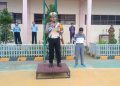 Gelar Police Goes To School di SMK Kristen Harapan, Sat Lantas Polres Toraja Utara Sosialisasikan Kamseltibcar Lantas dan Anti Bullying