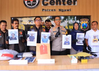 Polres Ngawi Ungkap Penipuan Online dari Sindikat Lapas