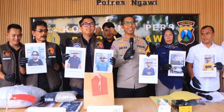 Polres Ngawi Ungkap Penipuan Online dari Sindikat Lapas