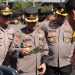 Polres Nganjuk Bersama Rolog Polda Jatim Lakukan Pengecekan Kesiapan Kendaraan Dinas dan Alat material khusus