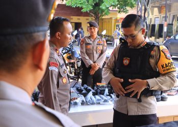 Polres Ngawi Terima Bantuan Motor, Dukung Pilkada Damai 2024