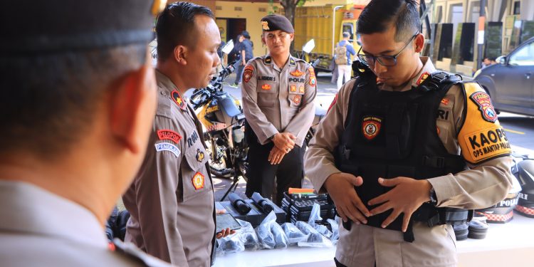Polres Ngawi Terima Bantuan Motor, Dukung Pilkada Damai 2024