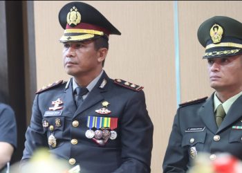 Kapolres Parepare Hadiri Sumpah dan Janji pimpinan DPRD Kota Parepare Masa Jabatan 2024-2029.