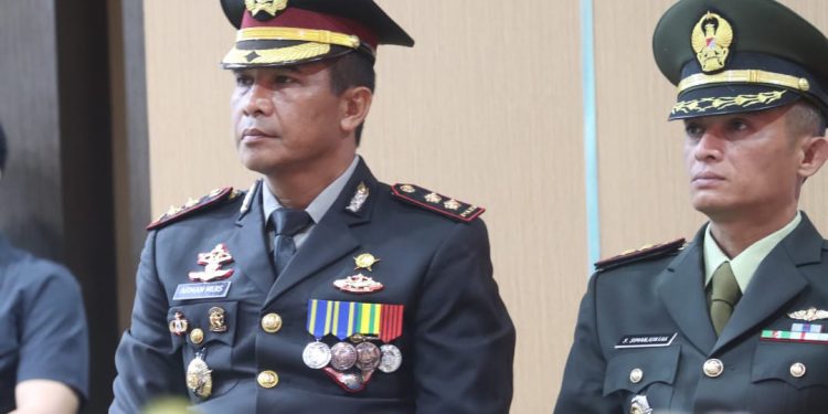 Kapolres Parepare Hadiri Sumpah dan Janji pimpinan DPRD Kota Parepare Masa Jabatan 2024-2029.