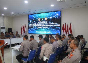 Polres Ngawi Adakan Sosialisasi PP No 2 Tahun 2003
