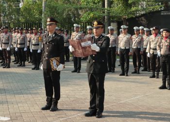 Kapolres Nganjuk Pimpin Upacara Peringatan Hari Sumpah Pemuda, 28 Oktober 2024