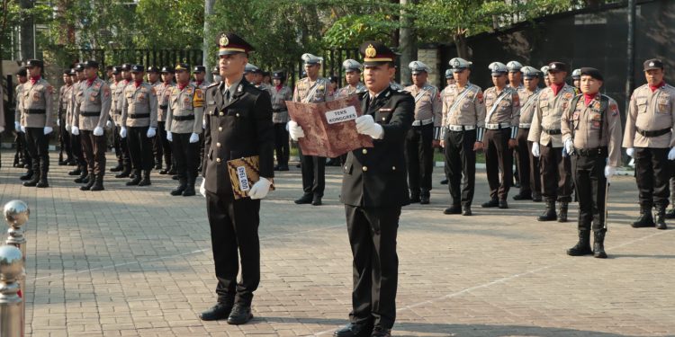 Kapolres Nganjuk Pimpin Upacara Peringatan Hari Sumpah Pemuda, 28 Oktober 2024