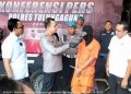Satreskrim Polres Tulungagung Ungkap Kasus Curat dengan Modus Kempes Ban