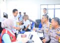 Polres Ngawi Gelar Pemeriksaan Kesehatan untuk Personel PAM TPS Pilkada 2024