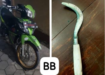 Polres Nganjuk Berhasil Tangkap Pelaku Penganiayaan Bersenjata Tajam di Ngronggot