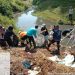 Pemdes Batangsaren Gelar Kerja Bakti Pembersihan Sampah di Bantaran Sungai Kalisong